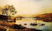 Jasper Cropsey Greenwood Lake oil on canvas